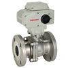 Electric Actuated Stainless Flanged Ball Valves - On/Off