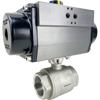 Air Actuated Stainless Ball Valves - Rack & Pinion