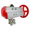 Rack & Pinion/Manual Stainless-3 Piece Ball Valves