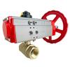 Rack & Pinion/Manual Brass Ball Valves