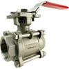 Full Port 3-Piece Stainless Steel Ball Valves
