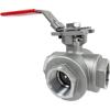 Stainless Steel 3-Way Ball Valves