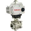 Electric Actuated 3-Piece Stainless Ball Valves - On/Off