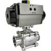 Air Actuated Sanitary Ball Valves - Rack & Pinion