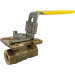 1/4" NPT Brass Ball Valve - Direct Mount