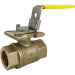 3/4" NPT Brass Ball Valve - Direct Mount