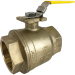 3" NPT Brass Ball Valve - Direct Mount
