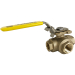 1/2" 3-Way Brass Ball Valve L-Full Port