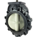 10" PVC Butterfly Valve - EPDM/Bare Stem