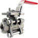 1/2" 3-Piece Stainless Ball Valve - Direct Mount