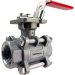 1" 3-Piece Stainless Ball Valve - Direct Mount