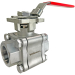 1-1/4" High Pressure Stainless Ball Valve - Direct Mount