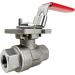 3/8" Stainless Ball Valve - Direct Mount