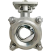 2-1/2" V-Port Ball Valve - 60Â°