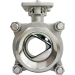 3" V-Port Ball Valve - 60Â°
