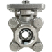 1/2" V-Port Ball Valve - 90Â°