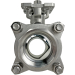 2" V-Port Ball Valve - 90Â°