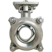 2-1/2" V-Port Ball Valve - 90Â°