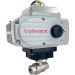 3/8" Electric Actuated Stainless Ball Valve 110 VAC