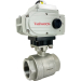 2" Electric Actuated Stainless Ball Valve 110 VAC
