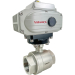 2-1/2" Electric Actuated Stainless Ball Valve 110 VAC