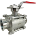 2-1/2" Sanitary Ball Valve, Direct Mount, Tri-Clamp