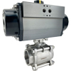 Air Actuated Stainless Steel Ball Valves