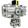 Stainless 3-Piece Ball Valves - All Stainless