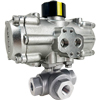Stainless 3-Way Ball Valves - All Stainless
