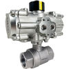 Air Actuated Stainless Ball Valves - All Stainless
