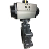 Air Actuated PVC Butterfly Valves- Rack & Pinion
