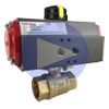 Air Actuated Brass Ball Valves- Scotch Yoke