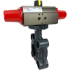 Air Actuated PVC Butterfly Valves- Scotch Yoke