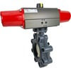 Air Actuated PVC Butterfly Valves - Scotch Yoke