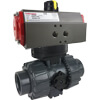 Air Actuated Scotch Yoke PVC Ball Valves