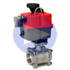 Electric Actuated 3-Piece Stainless Ball Valves - Multi-Voltage