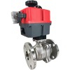 Electric Actuated Stainless Flanged Ball Valves - Multi-Voltage