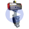Air Actuated Butterfly Valves Lug- Scotch Yoke