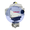 Electric Actuated 3-Piece Stainless Ball Valves