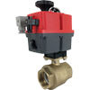 Electric Actuated Brass Ball Valves - Multi-Voltage