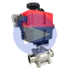 Electric Actuated Sanitary Ball Valves- Multi-Voltage