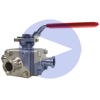 3-Way Sanitary Ball Valves