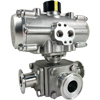 Sanitary 3-Way Ball Valves - All Stainless