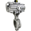 Air Actuated High Performance Butterfly Valves- All Stainless