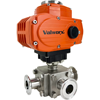 Explosion Proof 3-Way T-Port Sanitary Ball Valves
