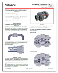 5497 Series PVC Ball Check Valves