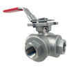 Stainless Steel 3-Way Ball Valves