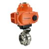 Explosion Proof Sanitary Butterfly Valves- Positioner